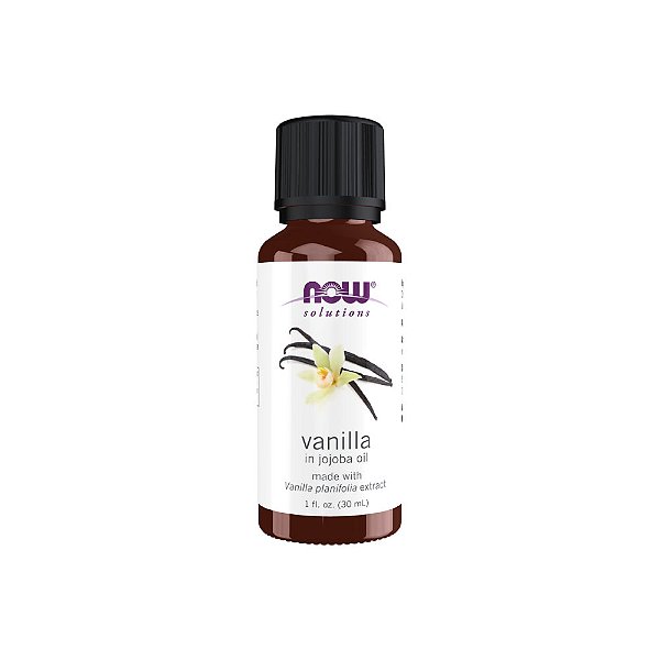 Óleo Essencial Baunilha em Óleo de Jojoba 30ml - Now Foods