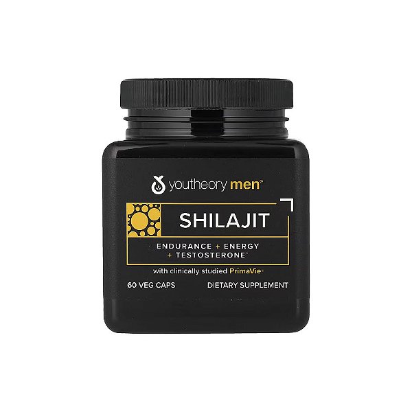 Men® Shilajit 500mg 60 Veg Cápsulas - Youtheory