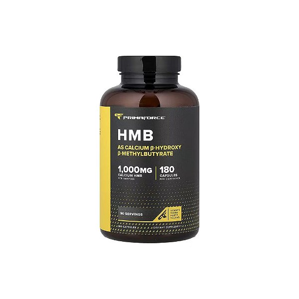 HMB 1000mg 180 Cápsulas - PRIMAFORCE