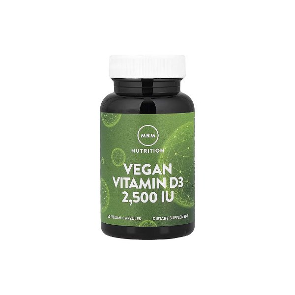 Vitamina D3 Vegana 2.500 UI 60 Veg Cápsulas - MRM