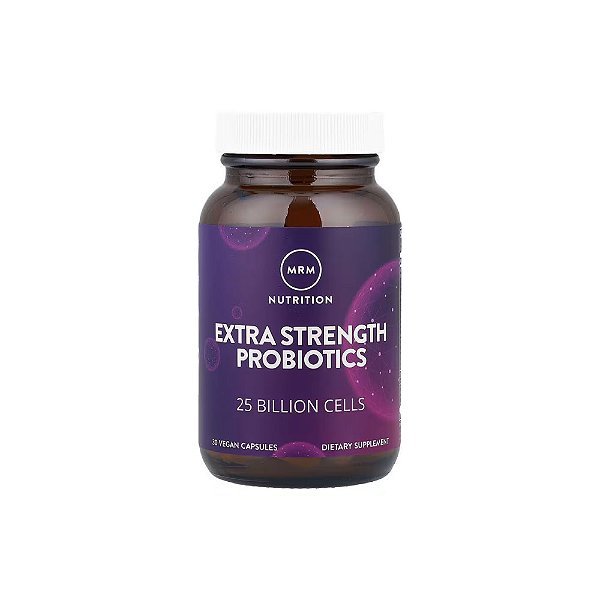 Extra Strenght Probióticos 25 Bilhões de Células 30 Veg Cápsulas - MRM