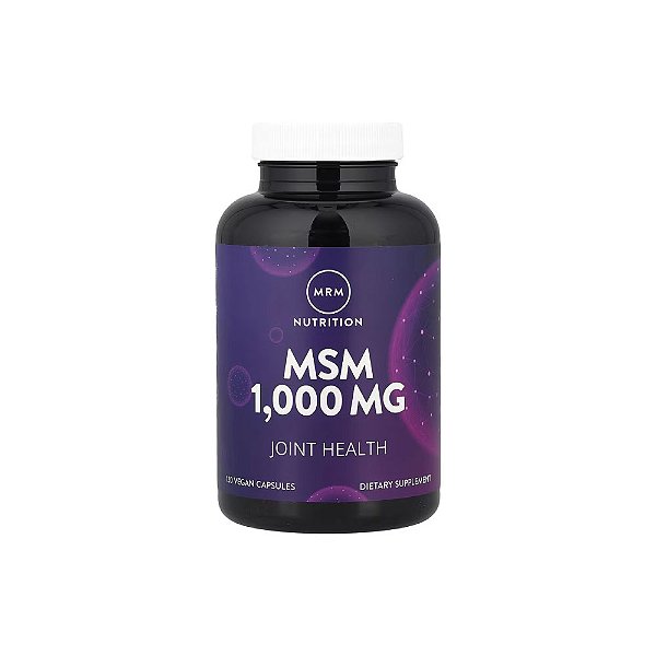 MSM 1000mg 120 Veg Cápsulas - MRM
