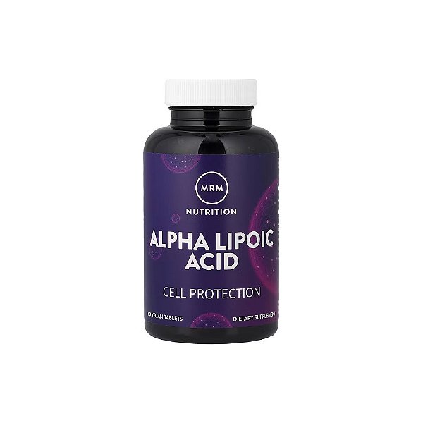 Ácido Alpha Lipoico 300mg 60 Veg Tabletes - MRM