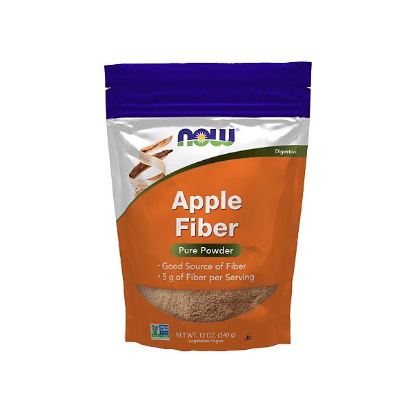 Apple Fiber (Fibra de Maçã em Pó) 340g - Now Foods