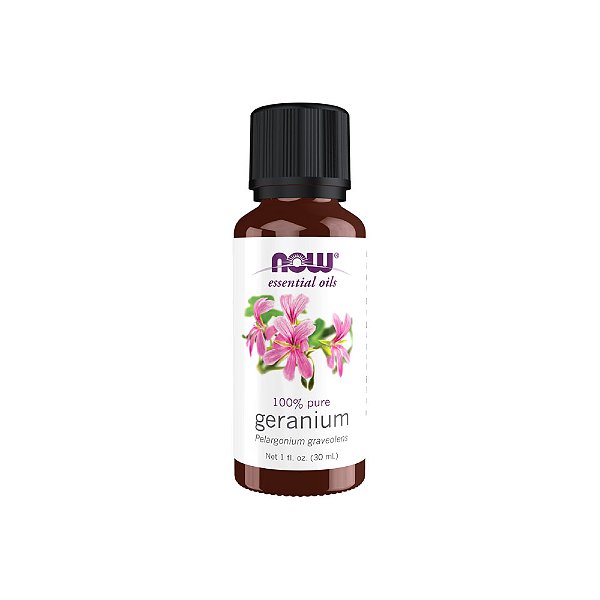 Óleo Essencial de Gerânio 30ml - Now Foods