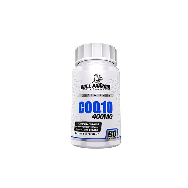 Coq10 400mg 60 Cápsulas - Bull Pharma