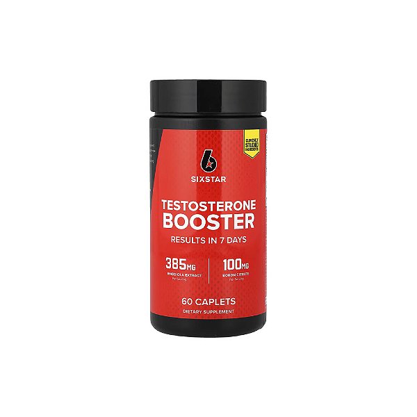Testosterona Booster 60 Cápsulas - SIXSTAR