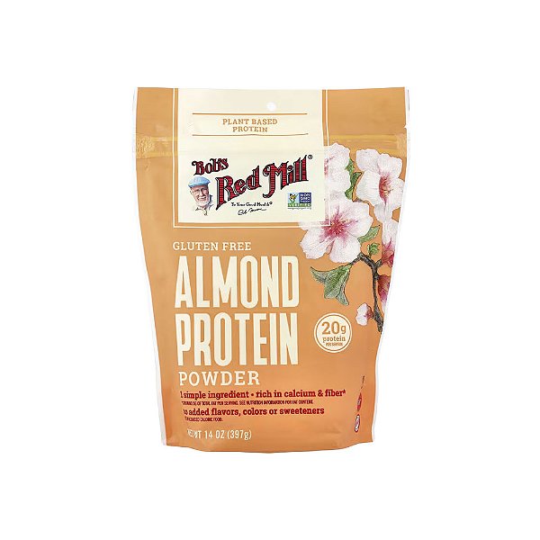 Proteína de Amêndoa em Pó sem Glúten 397g - Bob's Red Mill
