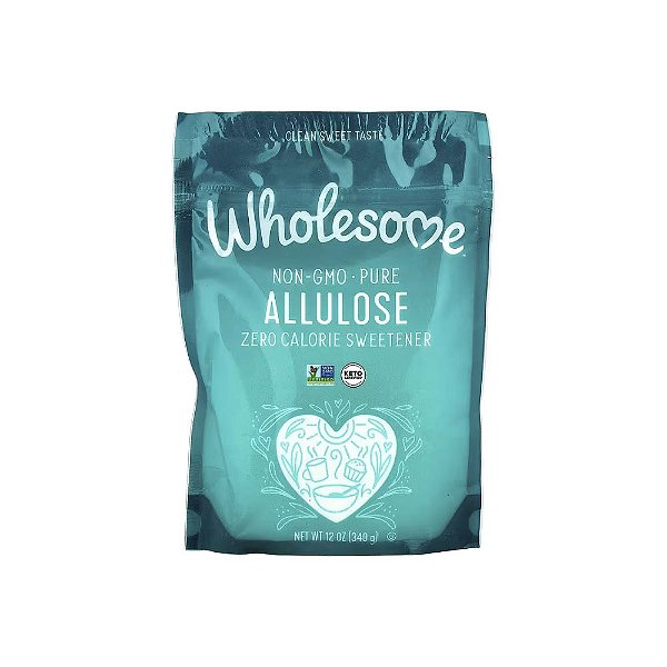 Alulose Adoçante de Caloria Zero 340g - Wholesome Sweeteners
