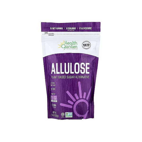 Adoçante de Allulose Totalmente Natural 397g - Health Garden