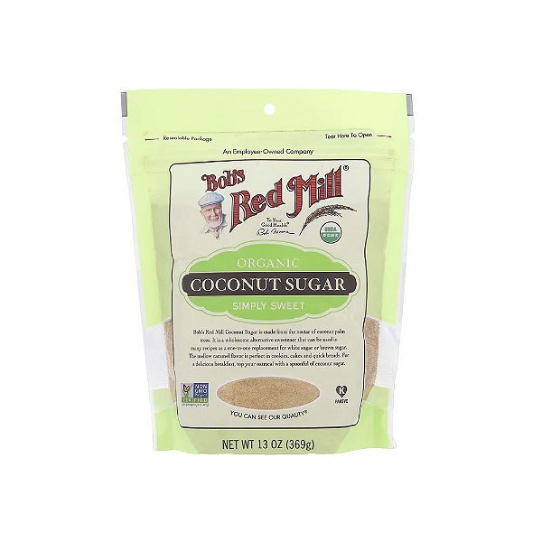 Açúcar de Coco Orgânico 369g - Bob's Red Mill