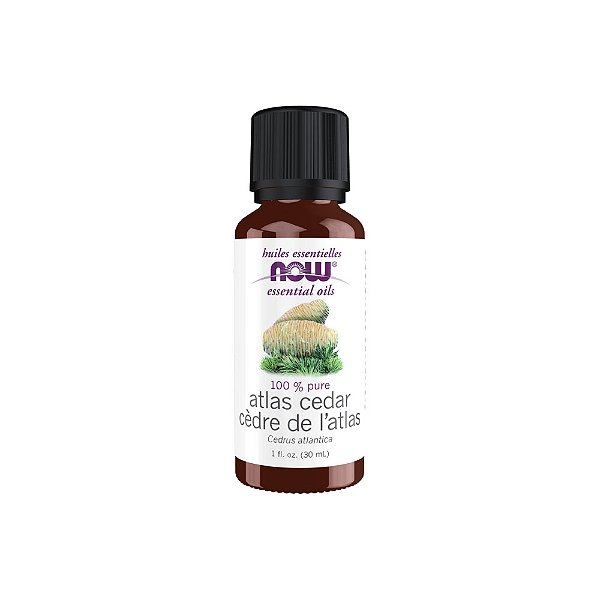 Óleo Essencial de Cedro Atlas 30ml - Now Foods