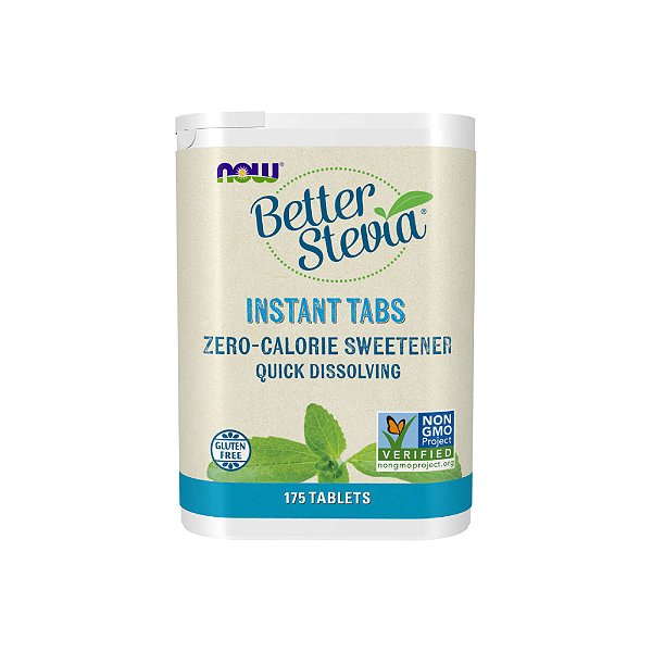 Better Stevia® Instant Tabs 175 Tabletes - Now Foods