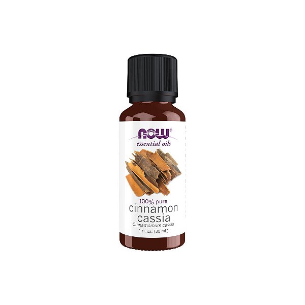 Óleo Essencial de Cinnamon Cassia 30ml - Now Foods