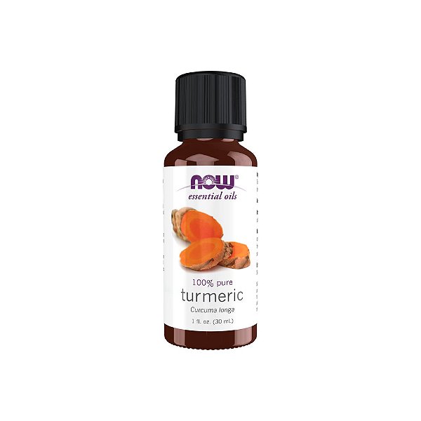 Óleo Essencial de Cúrcuma 30ml - Now Foods