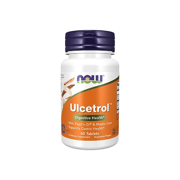 Ulcetrol 60 Tabletes - Now Foods