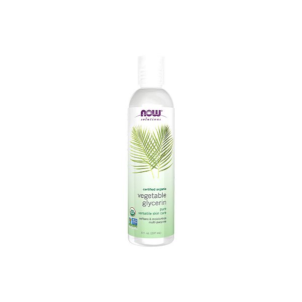 Glicerina Vegetal Orgânica 237ml - Now Foods