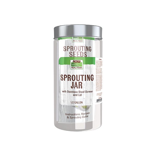Sprouting Jar Frasco Germinativo - Now Foods
