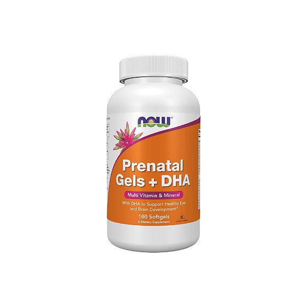 Géis Pré-natal + DHA - Now Foods