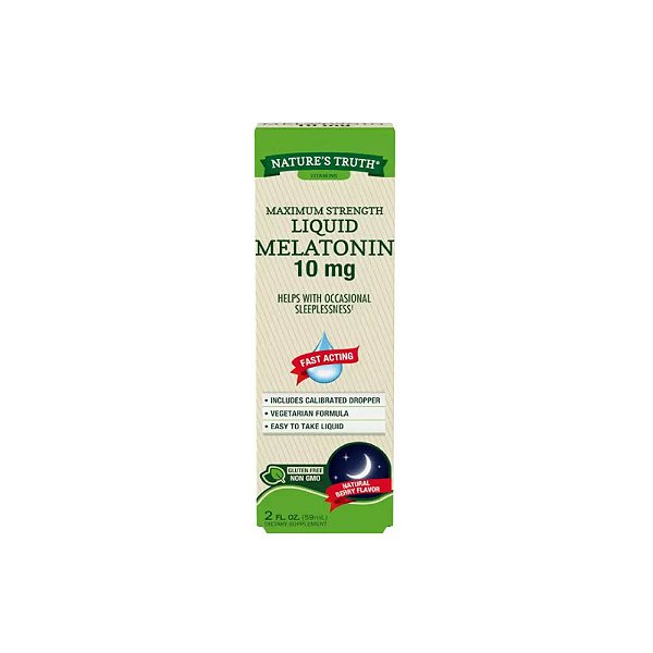 Melatonina 10mg 59ml - Nature's Truth