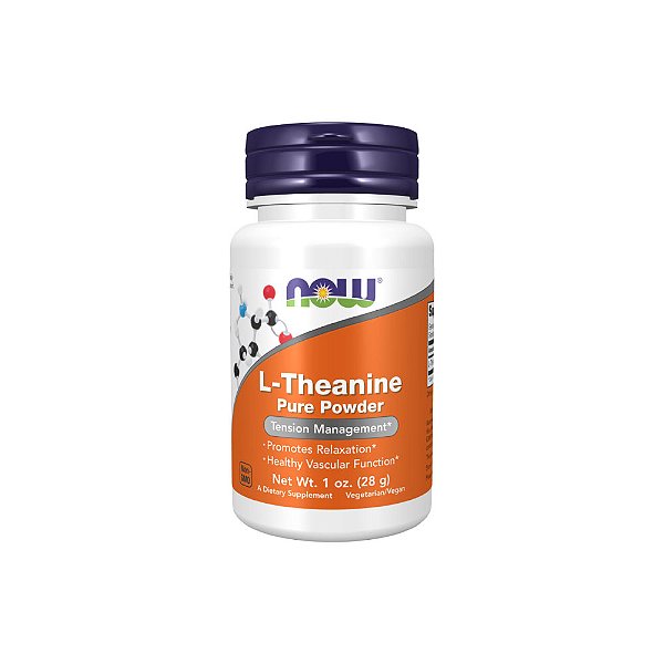 L-Teanina em Pó 28g - Now Foods