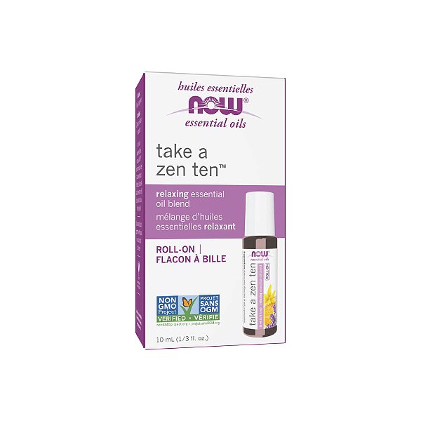 Óleo Essencial Take A Zen Ten Roll-On 10ml - Now Foods