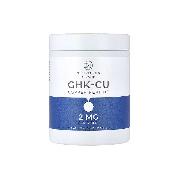 Peptídeo de Cobre GHK-CU 120mcg 60 Tabletes - Neurogan Health
