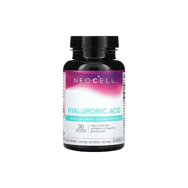 Ácido Hialurônico 100mg 60 Cápsulas - NeoCell