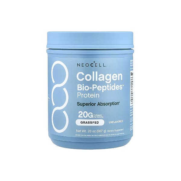 Proteína Collagen Bio-Peptides sem Sabor 567g - NeoCell