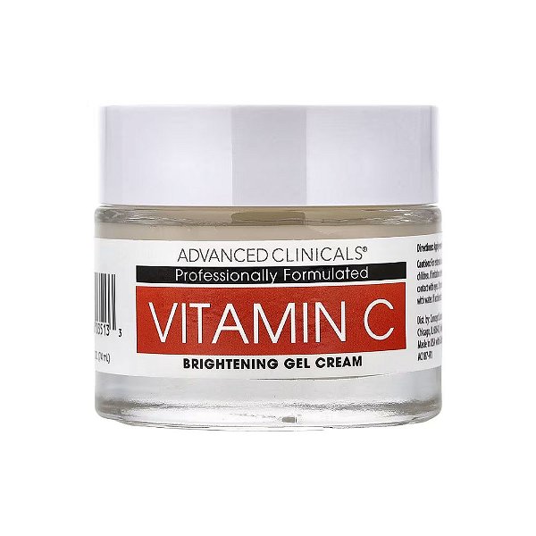 Brightening Gel Cream Vitamina C Creme Gel Iluminador 74ml - Advanced Clinicals