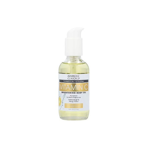 Vitamina C Brightening Body Oil Óleo Corporal Iluminador 112ml - Advanced Clinicals
