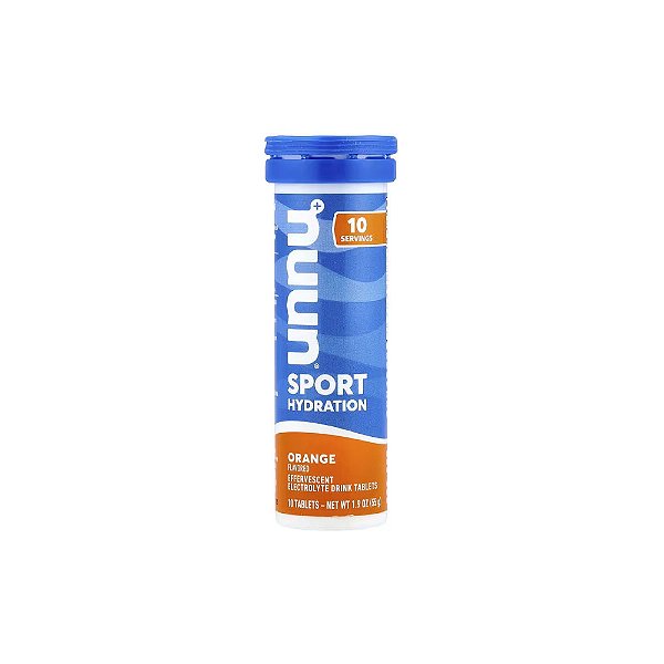 Hidratação Esportiva Comprimidos Efervescentes para Bebida com Eletrólitos 10 Tabletes - Nuun