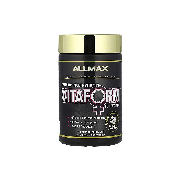 Vitaform Multivitamínico Premium para Mulheres 60 Tabletes - ALLMAX
