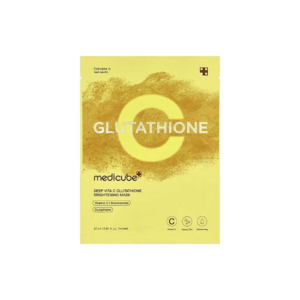 Deep Vita C Máscara de Beleza Iluminadora com Glutationa 1 Unidade 27 ml - Medicube
