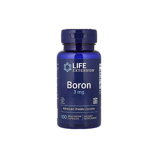 Boro 3mg 100 Veg Cápsulas - Life Extension
