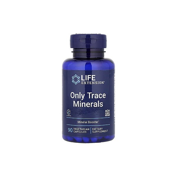 Only Trace Minerals 90 Veg Cápsulas - Life Extension