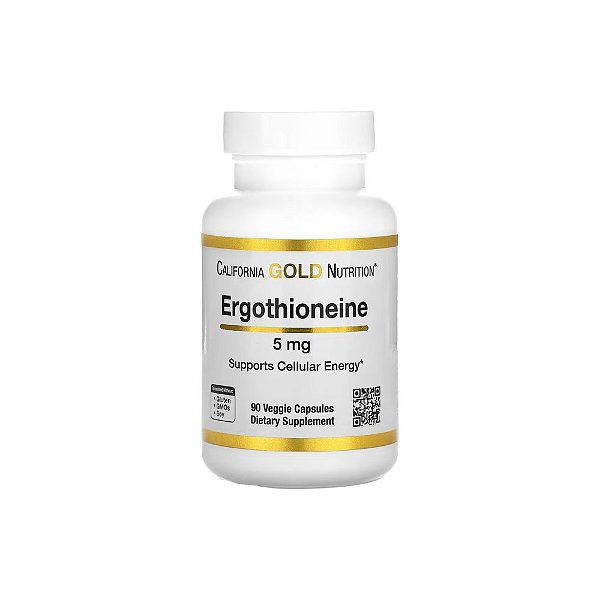 Ergothioneine Ergotioneína 90 Veg Cápsulas - California Gold Nutrition