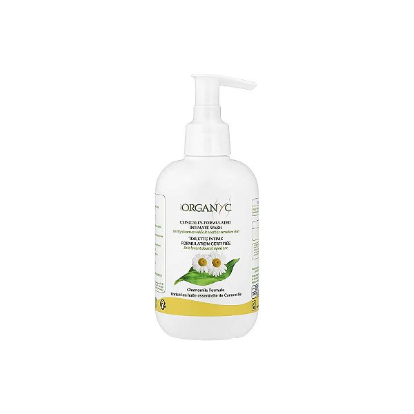 Sabonete Líquido Íntimo Fórmula de Camomila 250ml - Organyc
