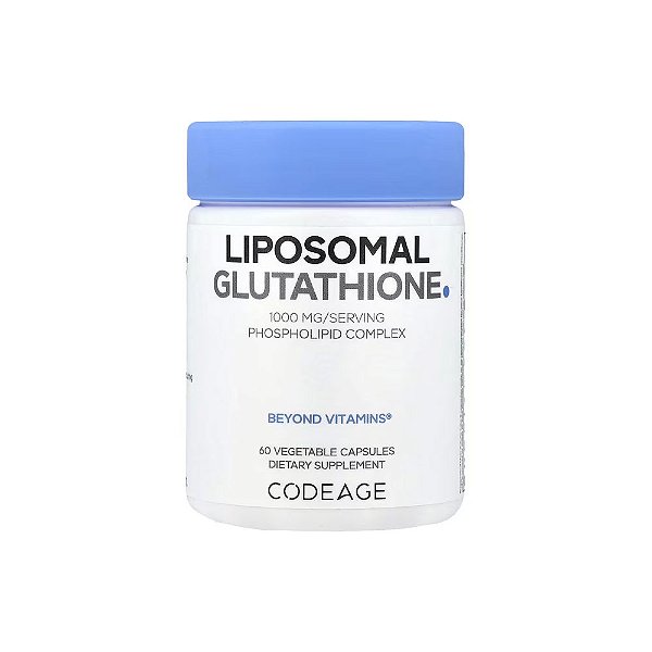 Glutationa Lipossomal 60 Cápsulas Vegetais - Codeage