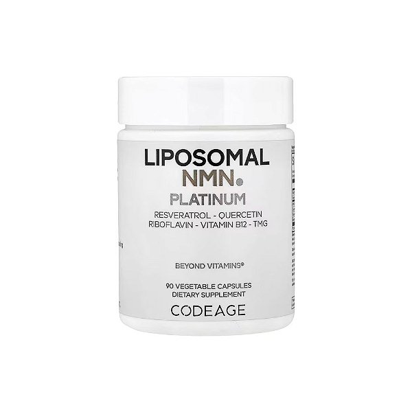Platinum NMN Lipossomal 90 Cápsulas Vegetais - Codeage