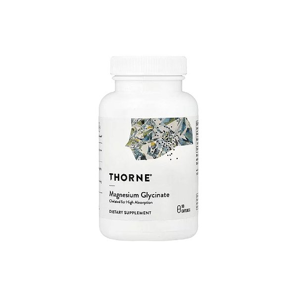 Glicinato de Magnésio 120mg 90 Cápsulas - Thorne