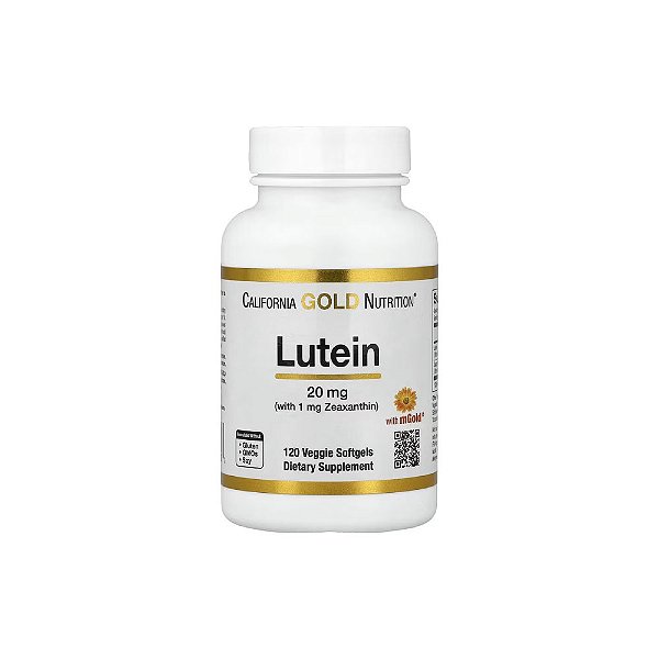 Luteína com Zeaxantina de Extrato de Calêndula - California Gold Nutrition