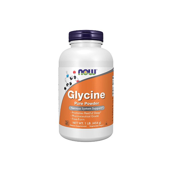 Glicina em Pó 454g - Now Foods