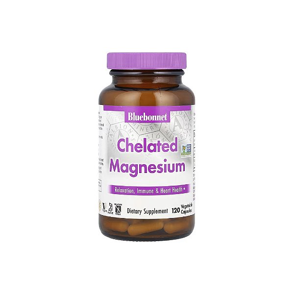 Malato de Magnésio Quelato 200mg - Bluebonnet Nutrition