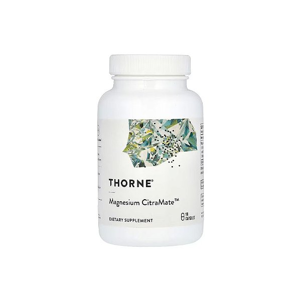 Magnesium CitraMate 135mg 90 Cápsulas - Thorne