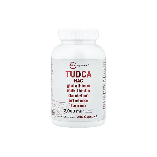 TUDCA 300mg 240 Cápsulas - Micro Ingredients