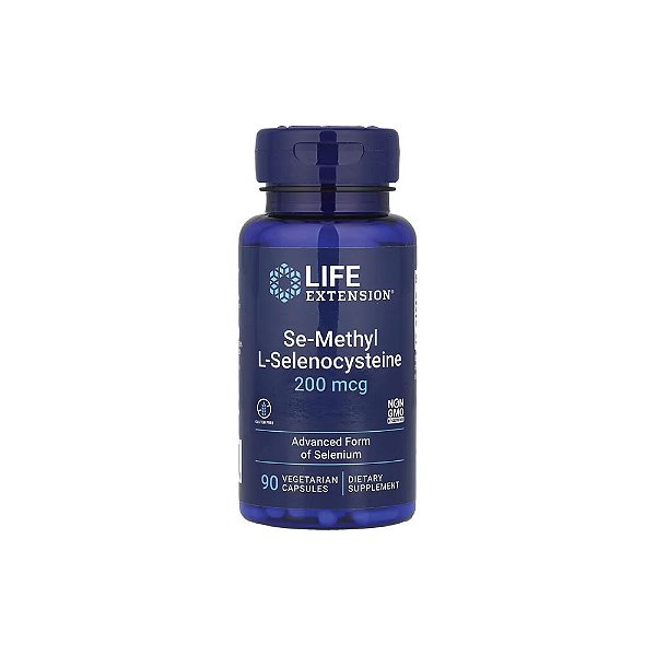 Se-Metil L-Selenocisteína 200mcg 90 Cápsulas Vegetarianas - Life Extension