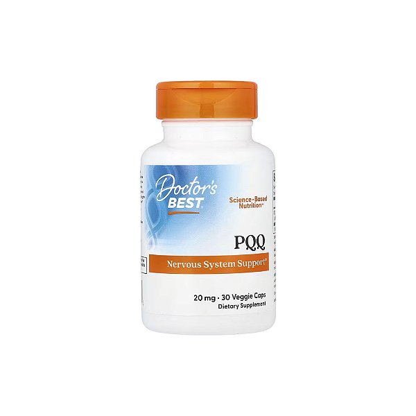 PQQ com BioPQQ 20mg 30 Cápsulas Vegetais - Doctor's Best