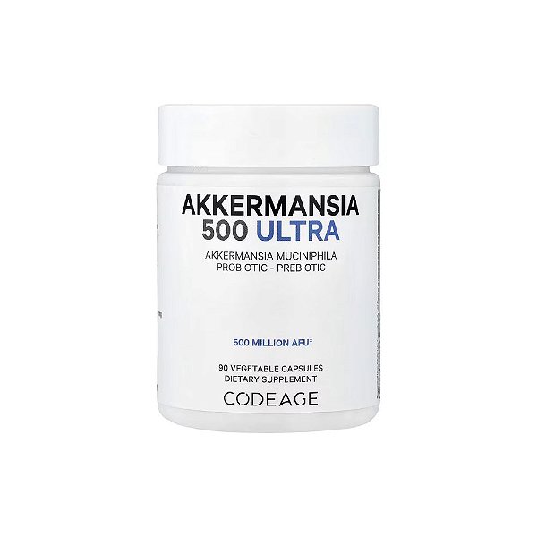 Akkermansia 500 Ultra 90 Cápsulas Vegetais - Codeage