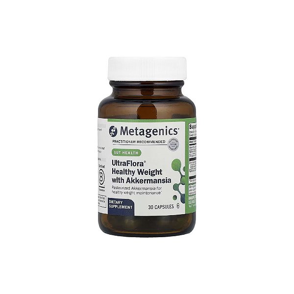 UltraFlora para Peso Saudável com Akkermansia 30 Cápsulas - Metagenics